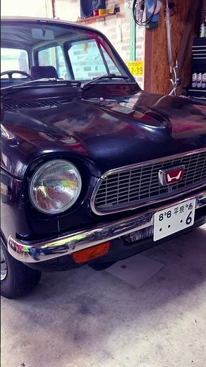 4台のNⅢ達#honda #n360 #ヴィンテージカー #昭和のクルマ #昭和レトロ #ガレージライフ#空冷エンジン