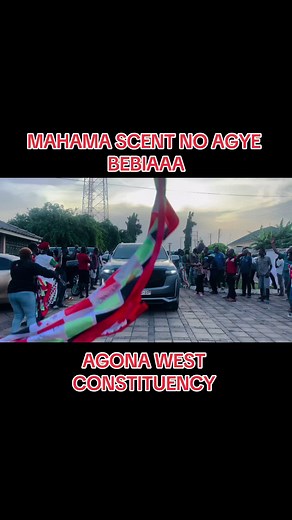 Arrival Of H.E JD Mahama and Central Regional Ndc Chairman & Executives in AgonaWest