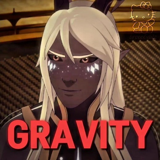 gravity aaravos edit || the dragon prince edit #hazbinhotel #dragonprince