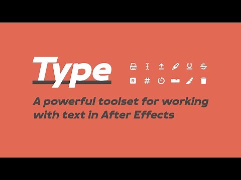 Type for After Effects