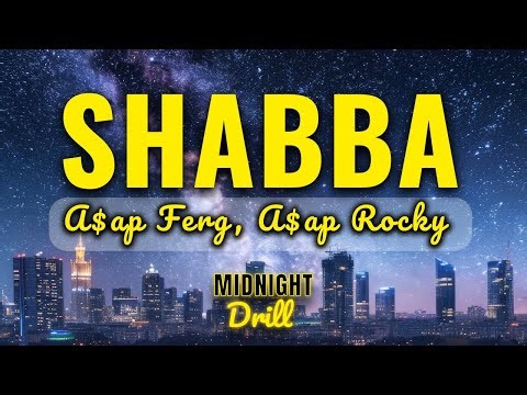 A$AP Ferg - Shabba (Lyrics) ft. A$AP ROCKY