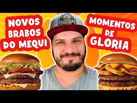 PROVANDO OS NOVOS BRABO CLUBHOUSE e BRABO MELT ONION RINGS do MCDONALD'S
