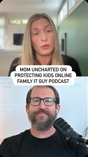 I had the chance to sit down with Sarah, aka @mom.uncharted, who went from following momfluencers to uncovering the hidden risks of sharing kids online. Her awakening moment? She saw a mom sharing her child’s medical info—and realized this is too far. We dive into oversharing, social media risks, and what parents need to know about AI and kids online. 🎧 Listen to the full Family IT Guy Podcast on YouTube, Apple Podcasts & Spotify. #ParentingTips #KidsOnlineSafety #MomUncharted #SocialMediaSafet
