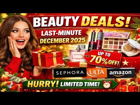 Beauty Products Offers 🔥 Last-Minute Deals December 2025 | Up to 70% OFF