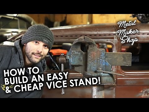 How to Build an Easy and Cheap Vise Stand