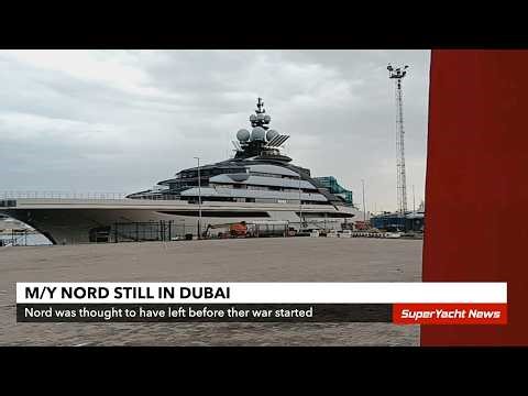Russian Megayacht Nord Trapped by Iran War | SY News