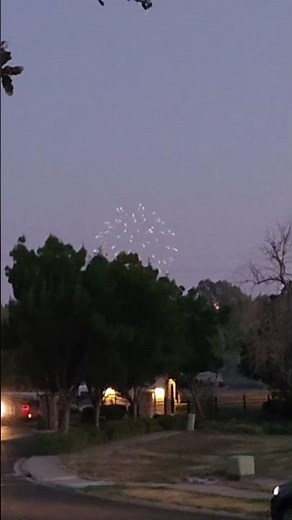 Neighborhood 4th of July Fireworks