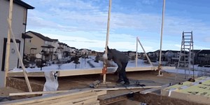 Watch One Man Frame an Entire House All By Himself