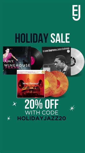 It’s holiday time at Everything Jazz and we have a gift for you! 20% off all jazz vinyl and CDs until December 7. #jazz #jazztok #recordcollection #recordcollectors #blackfriday