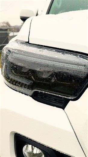 #morimoto XB EVO Hybrid Headlights + Smoked White Raptor Lights | #tacomalifestyle | Slow-Mo Rain
