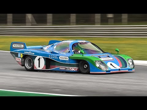 1976 Inaltera LM GTP w/ Cosworth DFV V8 Engine: Warm Up, Acceleration & Fly Bys!