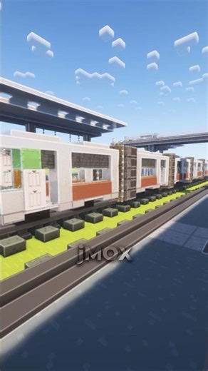 💯% WORKING train in MINECRAFT (NO MODS)🔥#train #minecraftbuilding