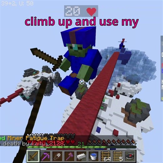 When you're at height limit you need some way to get down