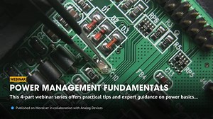 1.5K views · 11 reactions | Join this 4 part series from Analog Devices, Inc. to learn the basics of Power design from experts. The series discusses not only power basics and circuit design techniques from input to output but also the design choices that impact efficiency, solution size, and cost. Learn more: https://wevlv.co/adi-session1 #power #powerdesigns #electronics #analogdevices #engineering #technology | Wevolver.com | Facebook