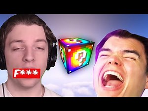 HILARIOUS Minecraft Lucky Block Race compilation | ft. Slogo, Jelly, and Crainer