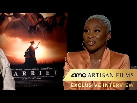 HARRIET - Exclusive Interview (Cynthia Erivo, Leslie Odom Jr.)