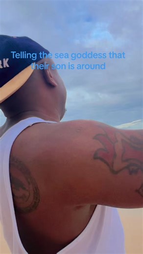 Telling the sea goddess that their son is around #seagoddess #sea #nature