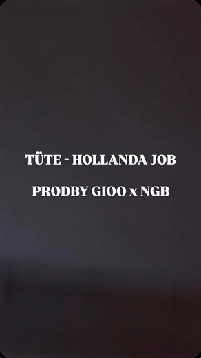 TÜTE DICKSTE AURA EFFEKT on Instagram: ",,HOLLANDA JOB‘‘ 💰 Prod by @prod.gioo_ & @prod.ngb 🎥 @ezzzmovie"