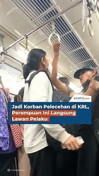 Jadi Korban Pelecehan di KRL, Perempuan Ini Langsung Lawan Pelaku