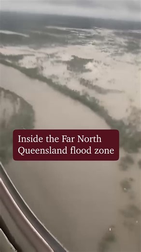 Queensland News on Instagram: "Vast areas of the state’s north are being inundated by relentless rain caused by a large, complex monsoonal low pressure system, leaving the Bruce Highway and other major roads cut, isolating communities. #storm"