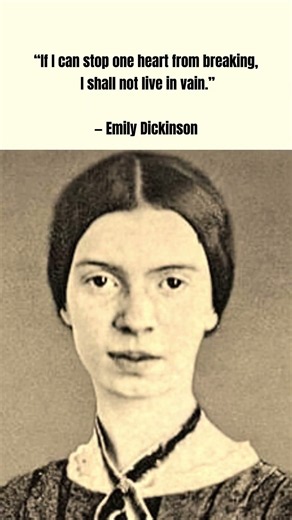 If You Can Heal One Heart, Your Life Has Meaning | Emily Dickinson #shorts #quotes #wisdom#stoicism