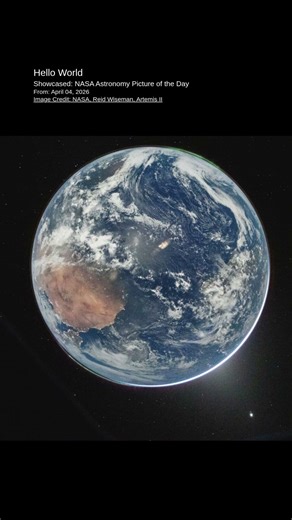 Hello World: A Journey from Earth to the Moon #NASA #Space