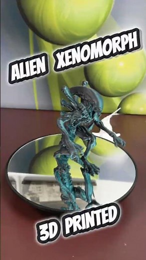 3D Printed Alien Xenomorph