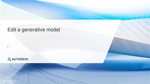 Edit a generative model | Autodesk