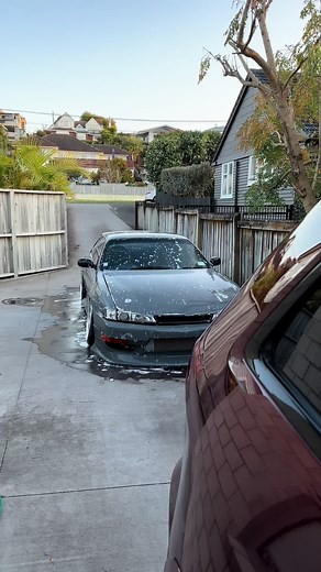 Run your bag in silence #fyp #jdm #silvia #car