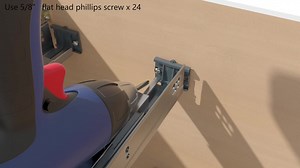 Hausvita 42 in. W x 21 in. D x 34.5 in. H in Shaker Grey Plywood Ready to Assemble Floor Vanity Sink Base Kitchen Cabinet SG-VDDB42-HD