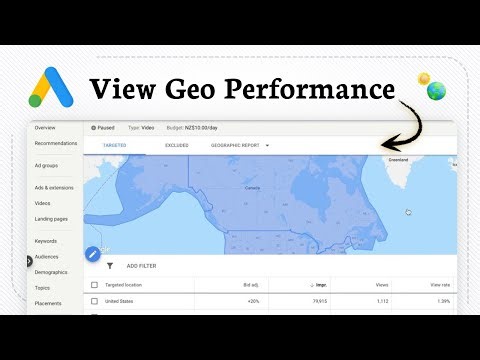 How to see location report in Google Ads (Performance Map)