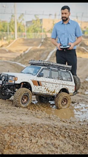 Realistic 4x4 RC Off Road Test With Remote | Slow Motion RC Car Review