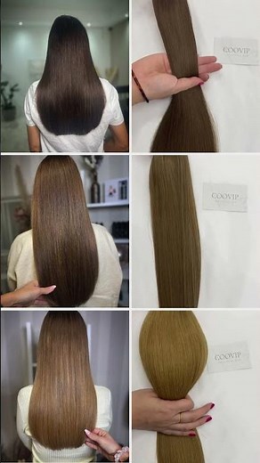 Genius Weft Hair Extensions | Brown Shade Perfection – COOVIP HAIR