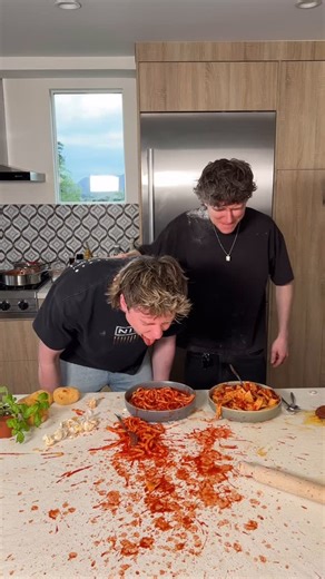 Devan Key on Instagram: "Making pasta from scratch #cooking"