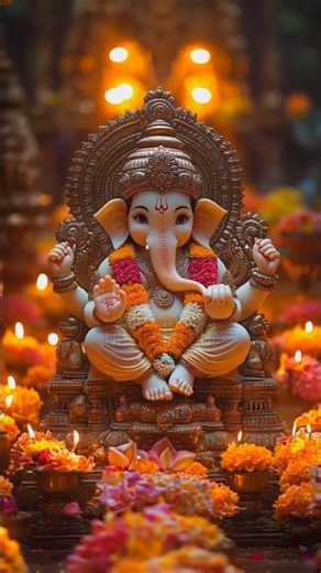 ॐ गण गणपतेय नमो नम:#chanting #ytshorts #song #hindumantra #ytviral