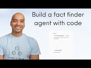 Build a fact finder agent with code using Inkeep