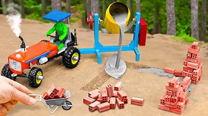 33K views · 493 reactions | Diy mini tractor making story mini cattle barn made of bricks s | Kids Toy TV | Facebook