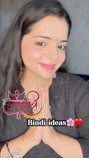 🌸Easy Navratri Bindi Ideas | Stylish & Traditional Bindi Designs for Garba night😊