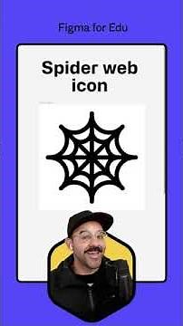 Episode 21: Making a spider web icon in Figma