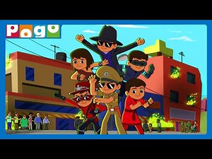 Little Singham Multiverse 🤩| Super Cop Ke Unique Avatars! | Cartoon for Kids | ‪@PogoChannel‬