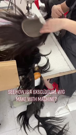 How to Make a 6x6 Closure Wig with a Machine