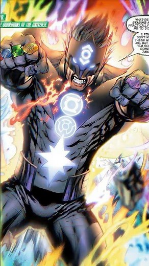 Kyle Rayner Wields All 7 Lantern Rings