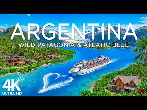 Argentina Cinematic Aerials in 4K | Patagonia Glaciers, Andes Mountains & Iconic Natural Wonders