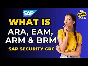 Top SAP Security & GRC Interview Questions | ARA, EAM, ARM, BRM Explained || #SAPSecurity #sapgrc
