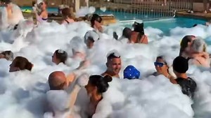 7.3K views · 168 reactions | Our foam Party | Three Corners Sea Beach Resort | Facebook