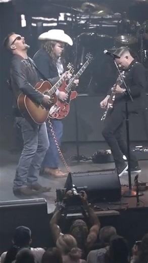 “While My Guitar Gently Weeps” with my man @ericchurchmusic was a special moment. We both agreed we had to share it with y’all. Check it out now, live on YouTube. | Marcus King