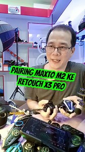 Panduan Pairing Maxto M2 dan Retouch X3 Pro
