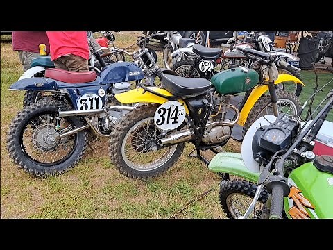 Cool Northwest AHRMA Vintage Motorcycle Event. MX, XC & Trials