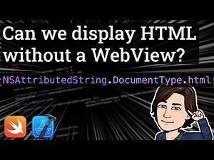 Can we display HTML without a WebView? 🤯