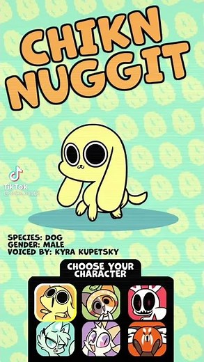 Chikn.nuggit TikTok characters intro 2021 [Who's your favorite?] / Titktok #Shorts
